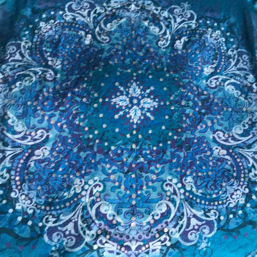 Blue twisted tee - Picture 2 of 3